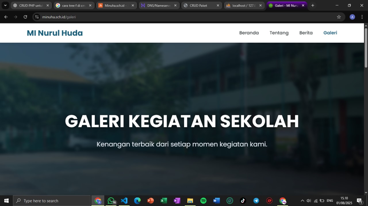 Screenshot Paket Bisnis